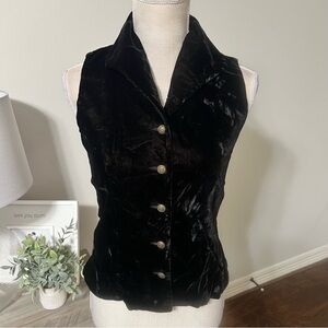 NWT Harold’s Breeches Vintage Velvet European Riding Vest Size 2